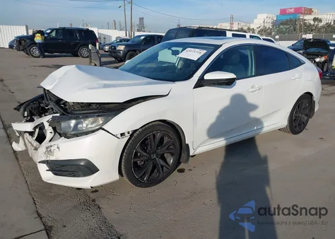 2018 Honda Civic Ex from USA, damaged, VIN 2HGFC2F71JH533202